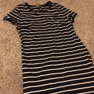 Stretchy striped dress
